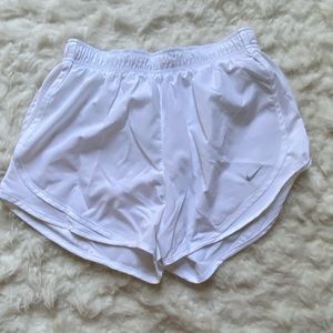 Women’s Nike Running Shorts- White